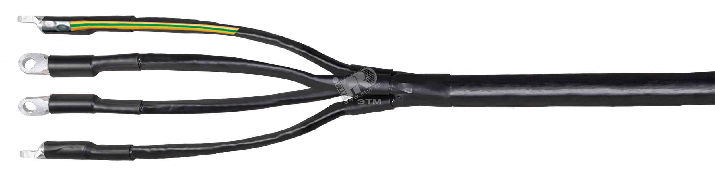 Муфта ПКВтп 4х150/240 с болтовыми наконечниками ПВХ/СПЭ изоляция 1кВ