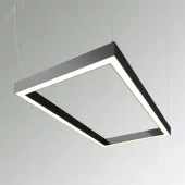 Светильник светодиодный RVE-PLS5070-CUADRO-1010-P (Прямоугольник 1010х530х70мм 50x70мм 74Вт подвесной 4000K Анод)