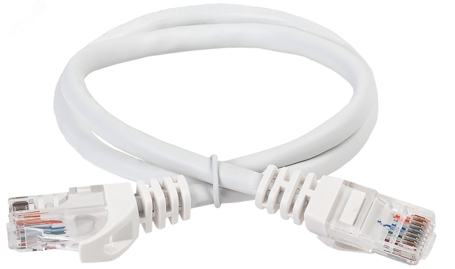 Патч-корд категория 5е UTP 2 метр PVC белый