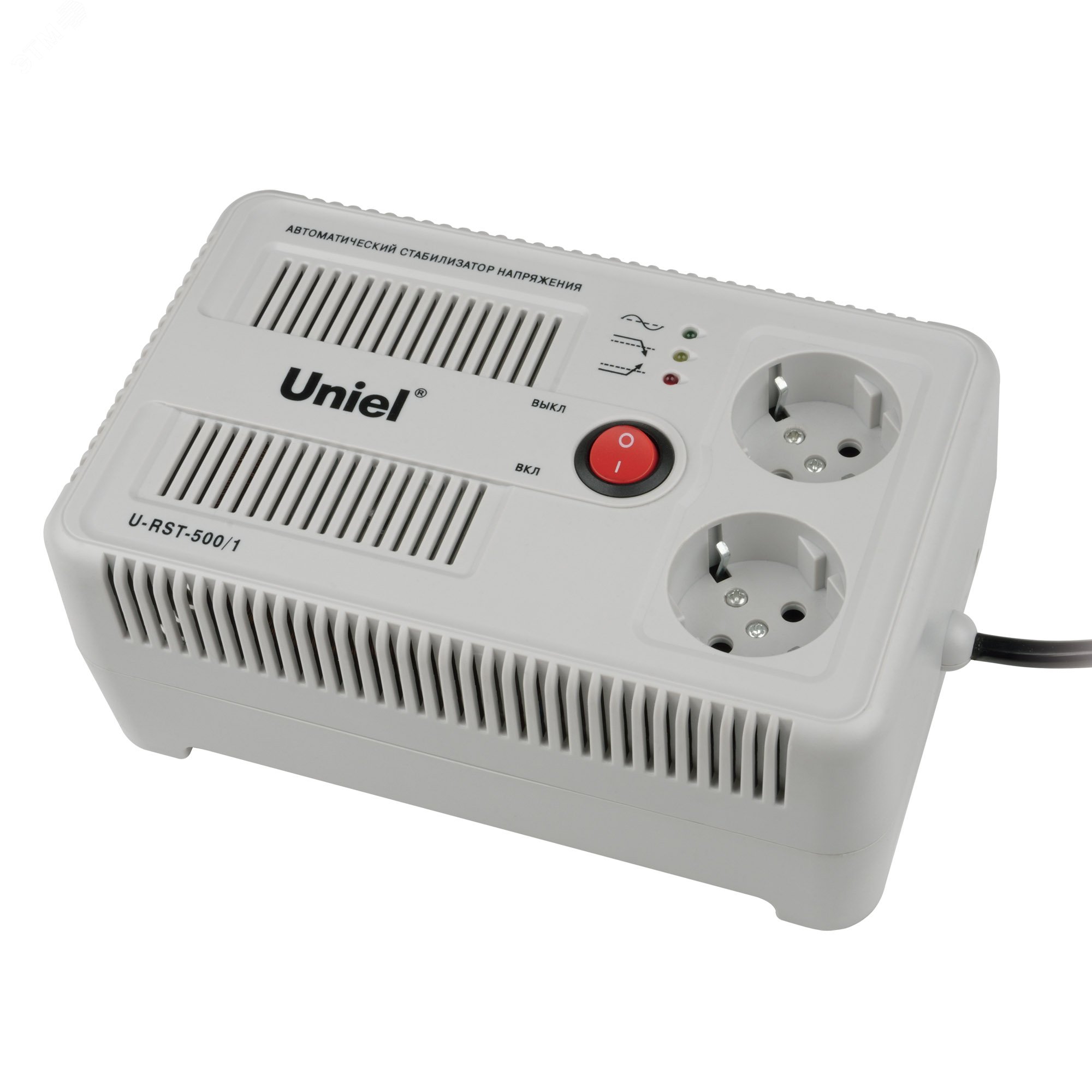 U-RST-500/1 Стабилизатор напряжения серии Simple Standard. 500ВА. Настольный. TM .