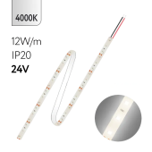 FL-Strip 2835 | 24V IP20 4000K 12W/m 1250Lm/m | Катушка - 5 метров | - Светодиодная лента FOTON LIGHTING