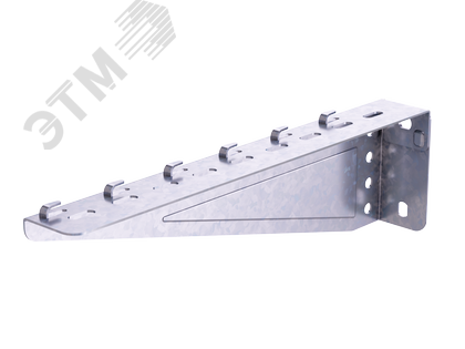 Консоль легкая для проволочного лотка основанием 300 мм