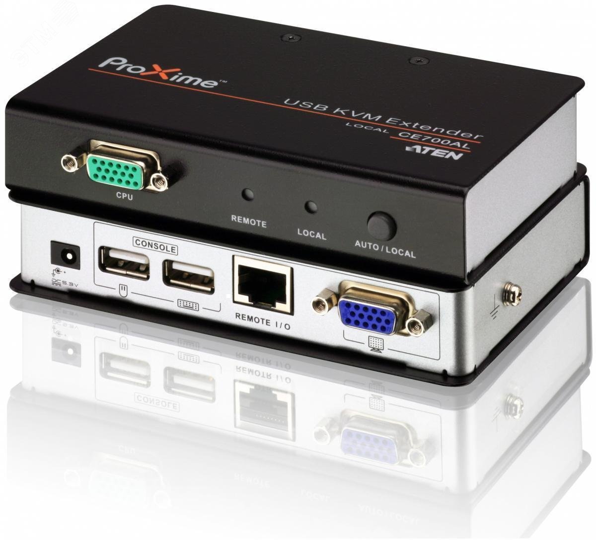 Удлинитель KVM 150 метров, VGA, USB, 1920 x 1200