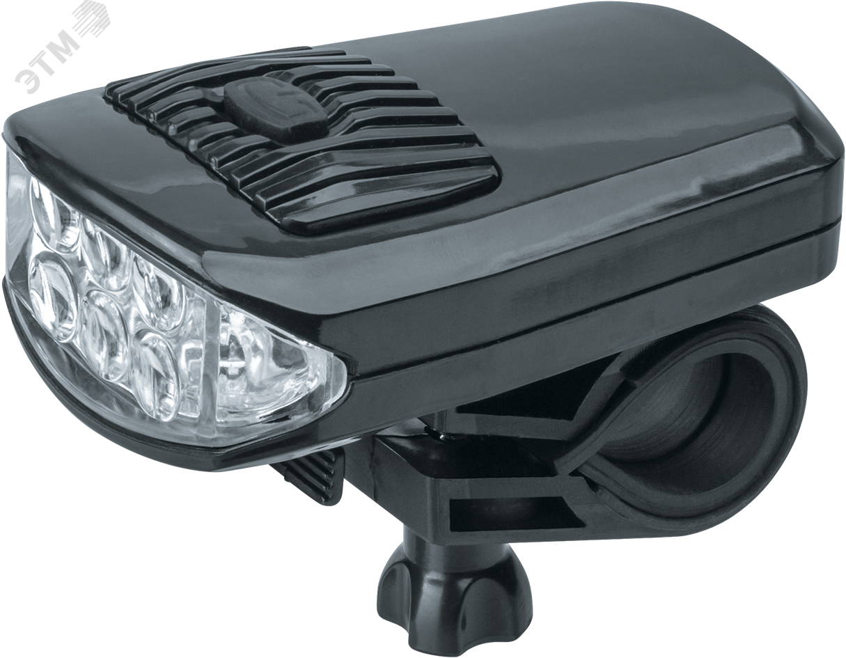 Фонарь светодиодный NPT-B08-3ААА 6LED 0.5Вт велосипедный пластик