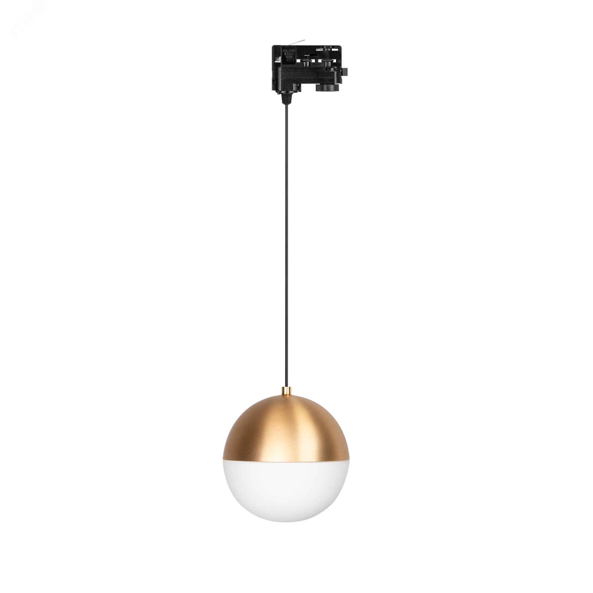 Светильник LGD-EMISFERO-TRACK-HANG-4TR-R150-11W Warm3000 (GD, 170 deg, 230V) (IP20 металл, 3 года)
