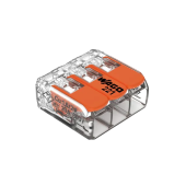221-413 3-х контактная, многоразовая, 32A 450V - клемма WAGO 221-413