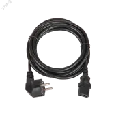 Кабель питания TLKSchuko CEE 7/7 - C13 3x0.75мм2 5 м 250В 6A черный
