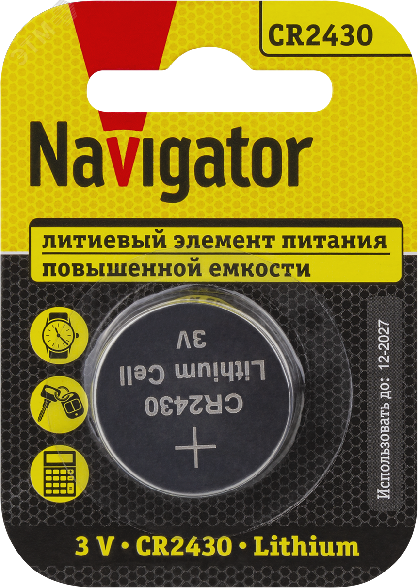 Батарейка NBT-CR2430-BP1