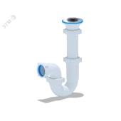 Сифон для мойки АНИ 1 1/2' x 40 прямоточный