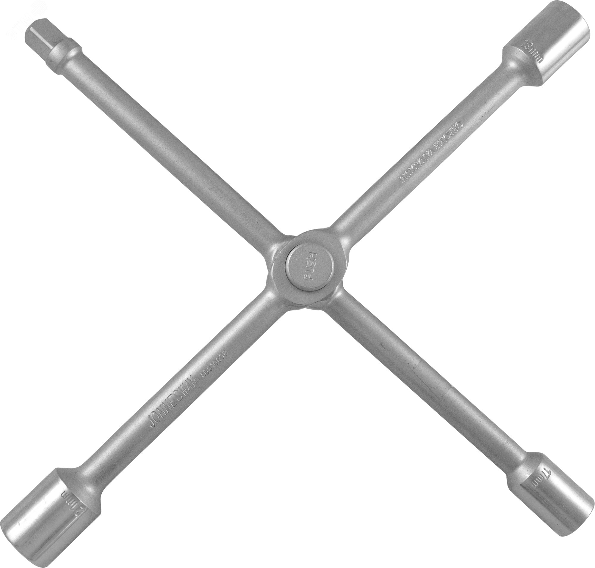 Ключ баллонный крестообразный 17х19х21x1/2''DR, 360 мм