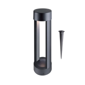 12W/3000K h=300mm IP65 1200Lm Чёрный - Светодиодный садово-парковый светильник FL-LED GardenPipe FOTON LIGHTING