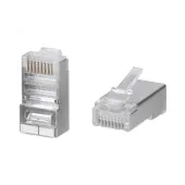 Коннектор RJ-45 под витую пару, быстрой установки,кат.5e экранированный