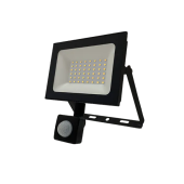 50W/4200К SENSOR (ЧЁРНЫЙ) 220-240В 4250Лм 170x180x45мм - Светодиодный прожектор с датчиком движения и освещённости FOTON LIGHTING