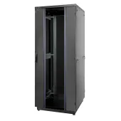 Шкаф Racknet S3000 42U 800 ? 800, передняя дверь стекло 1-ств., задняя дверь метал.2-ств., черный