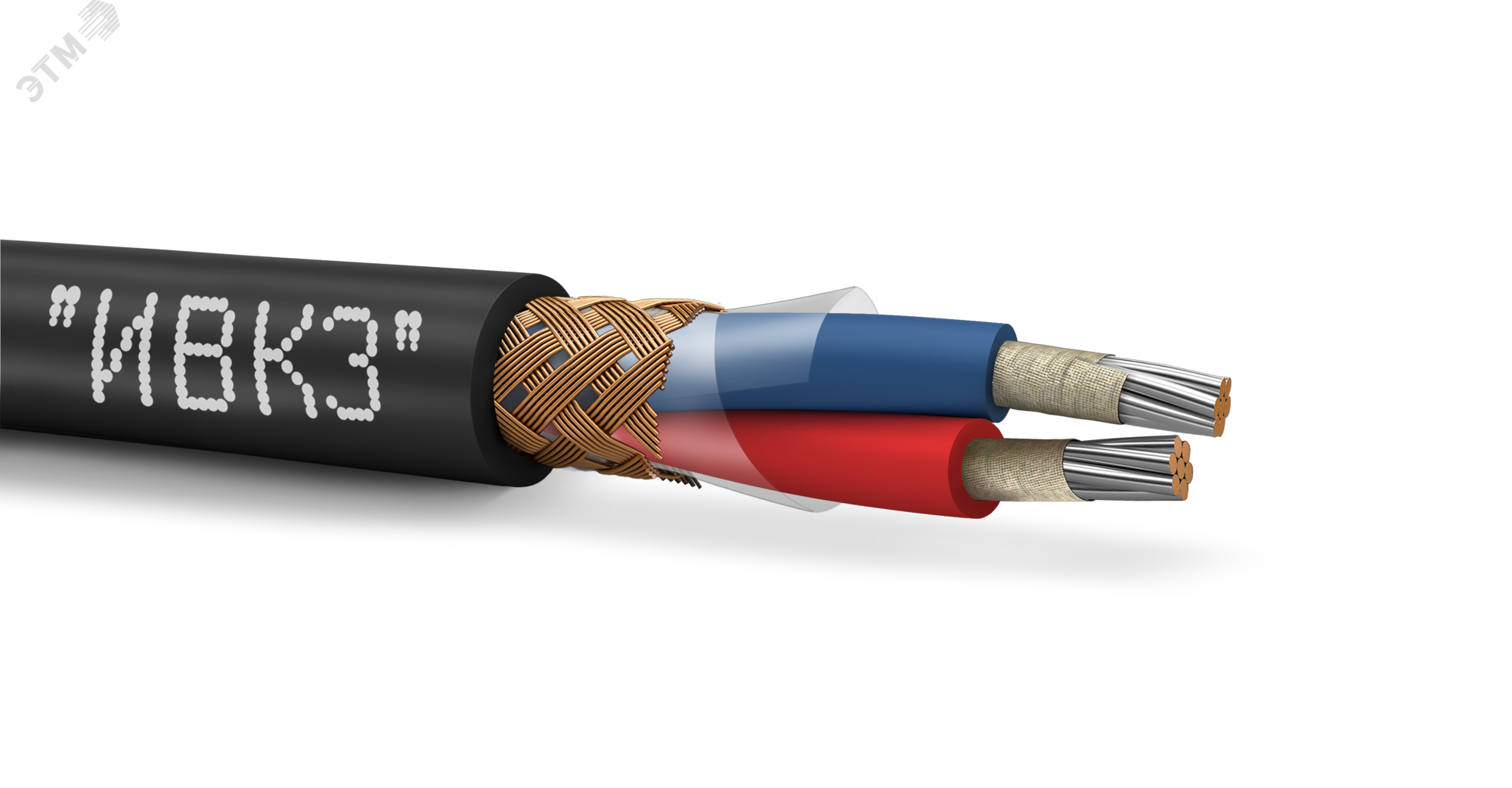 Провод монтажный МКЭШнг(A)-FRLS 2х2.5 ТРТС