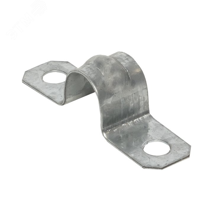 Скоба металлическая  двухлапковая d16-17мм (10шт.) PROxima