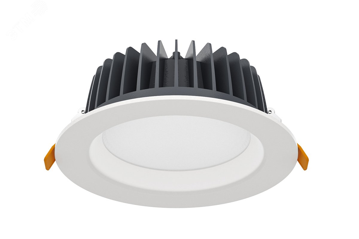 Светильник LED Effect ДАУНЛАЙТ SMD IP44 24Вт 2900лм 4000К IP44/IP20 КСС Д встраиваемые, SMD, БАП 1 час
