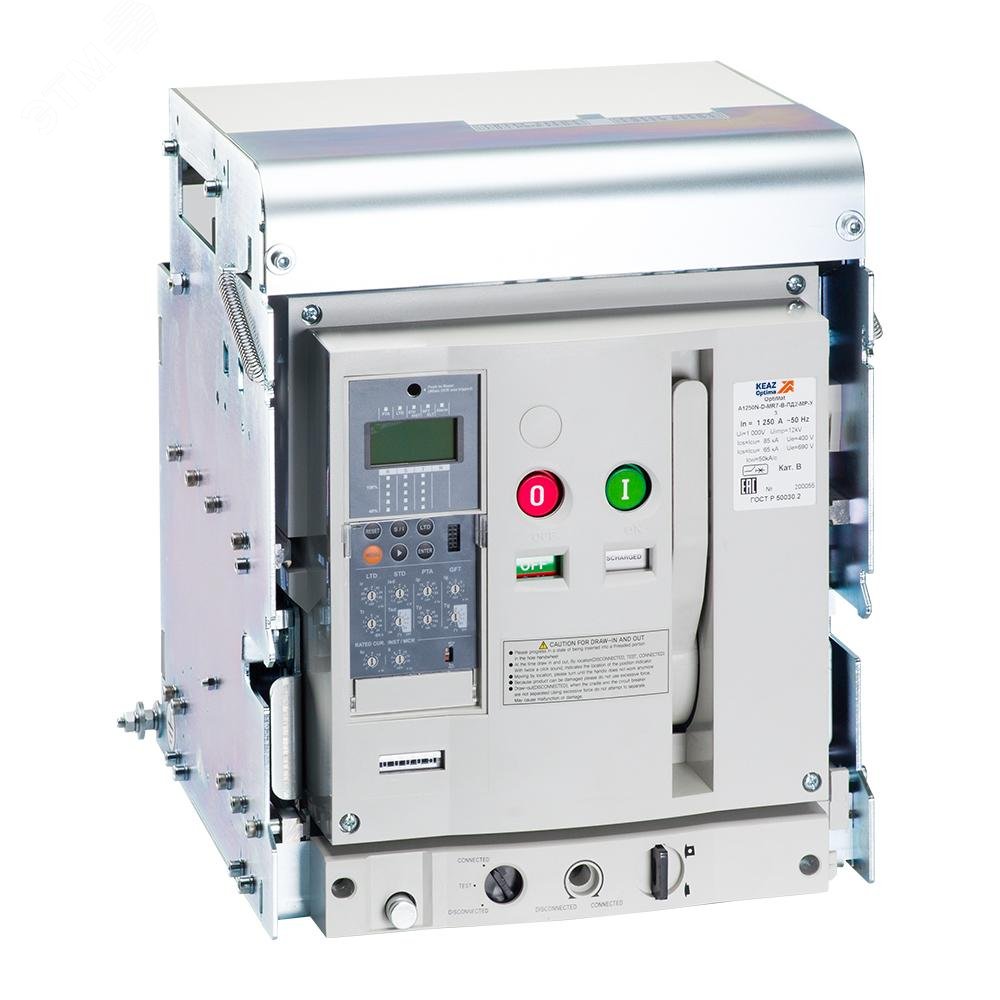 Выключатель автоматический OptiMat A-2500-S4-3P-100-F-MR8.0-BH-C0000-M0-P04-S1-03