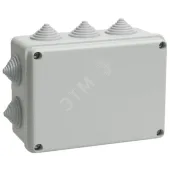 Коробка распределительная 150х110х070 серая IP55 КМ41242