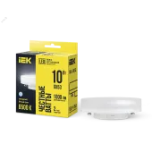 Лампа светодиодная T75 таблетка 10Вт 230В 6500К GX53 IEK