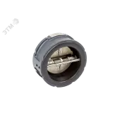 Затвор обратный - ЗОД PN16 DN 300, межфланцевый двустворчатый, корпус чугун GGG40 c EPDM покрытием, пластины нерж.сталь