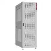Шкаф серверный 42U 600х1070 передняя дверь: протект IP41. задняя дверь: без. боковые панели: перфорированные. цвет: серый RAL7035 