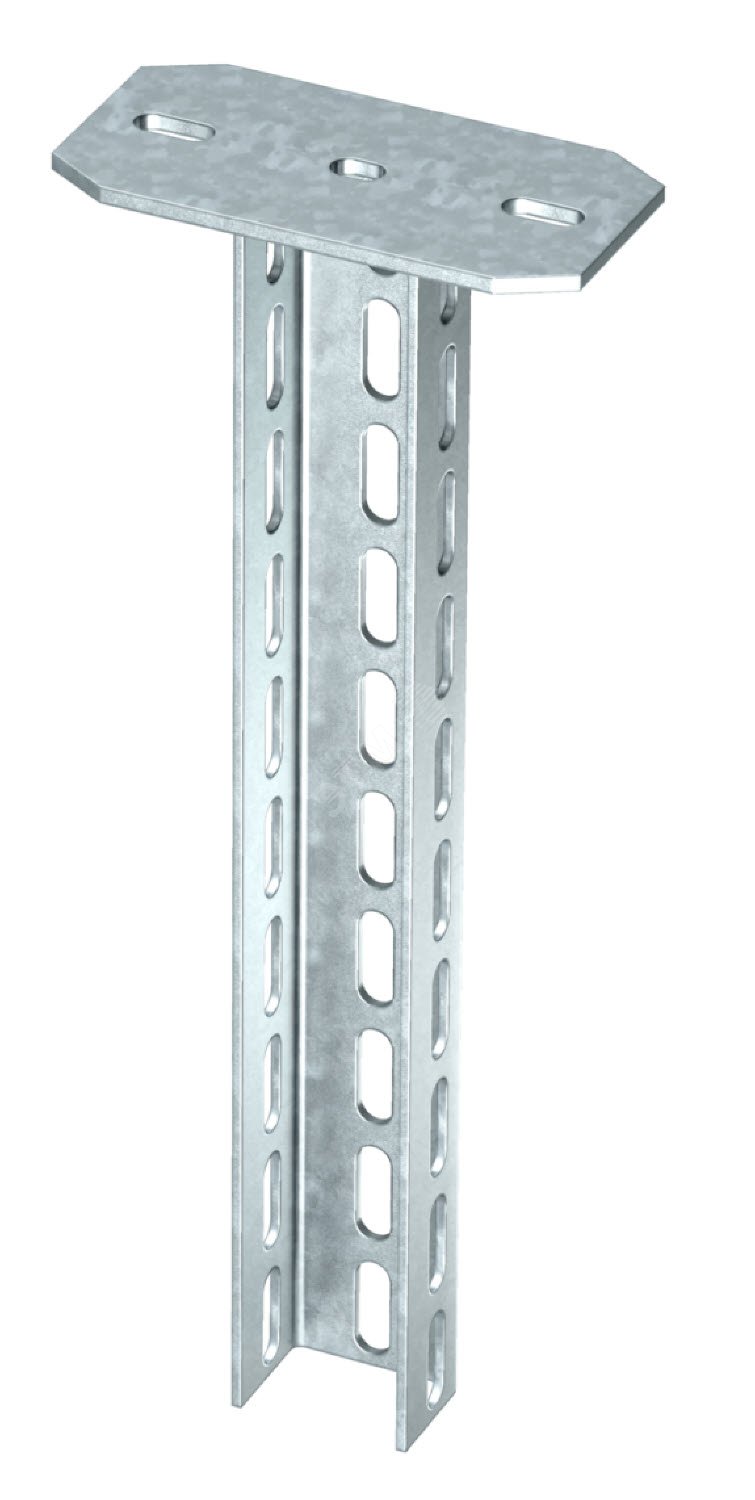 Подвесная стойка с траверсой 70x50x1600 горячий цинк