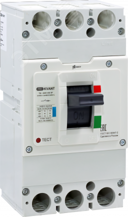 Выключатель автоматический PRO.KVANT TM-400N 3P 350A 35kA