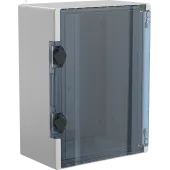 TETRA 5 Корпус пластиковый ЩМПп 400х300х170мм прозрачная дверь IP66 IEK
