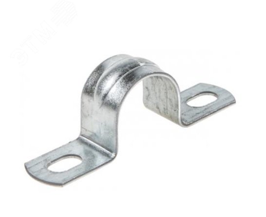 Скоба мет.двухл. СМД 25-26