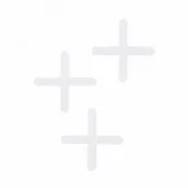 Крестик для плитки 1,5 мм (100 шт) - пакет Tech-Krep