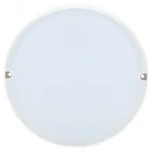 Светильник светодиодный ДПО 2008 18Вт IP54 6500К круг белый IEK