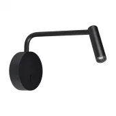 Светильник SP-VERDI-LONG-WALL-3W Warm3000 (BK, 20 deg, 230V) (Arlight, IP20 Металл, 3 года)
