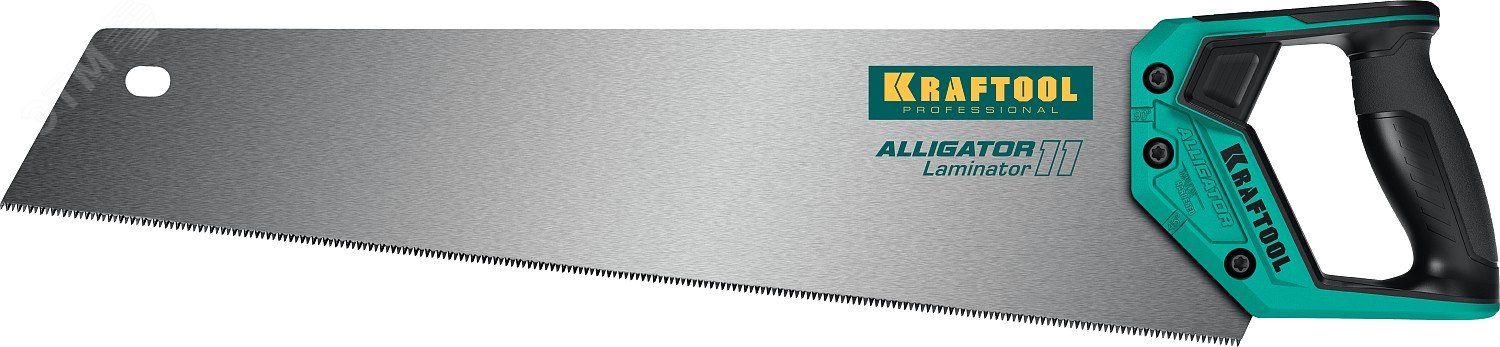 Ножовка по ламинату ''Alligator LAMINATOR 11'', 500 мм, 11 TPI 3D зуб