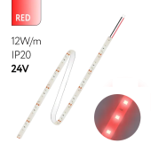 FL-Strip 2835 | 24V IP20 RED 12W/m 1250Lm/m | Катушка - 5 метров | - Светодиодная лента FOTON LIGHTING