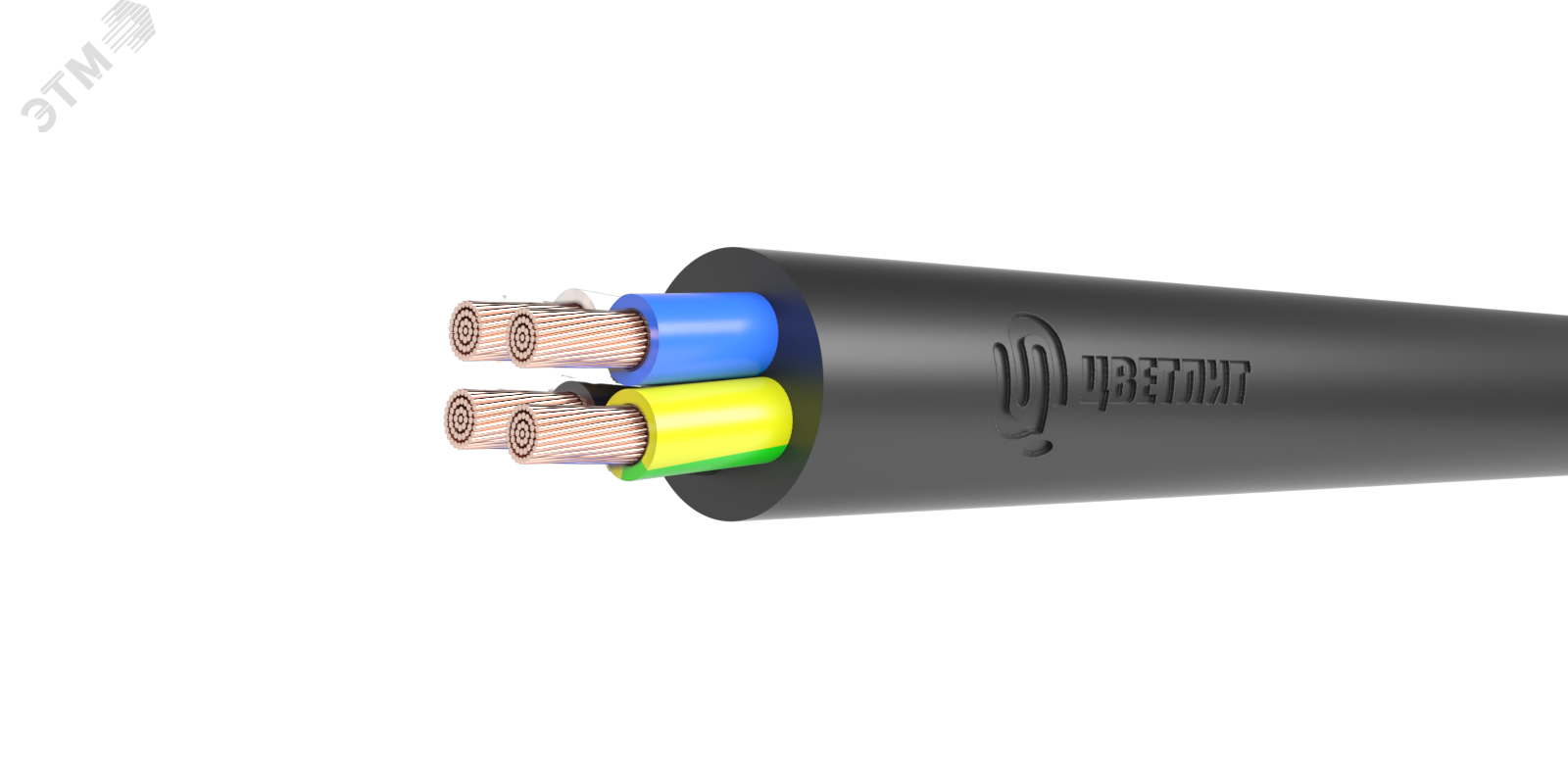 Кабель силовой КГВВнг(А)-LS 4х10(N)-0,66 ТРТС