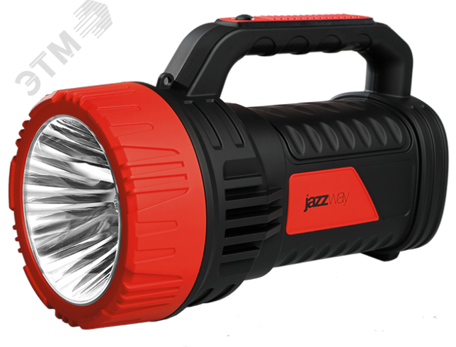 Фонарь аккумуляторный прожектор с боковой подсветкой Accu7-L10W/L10W