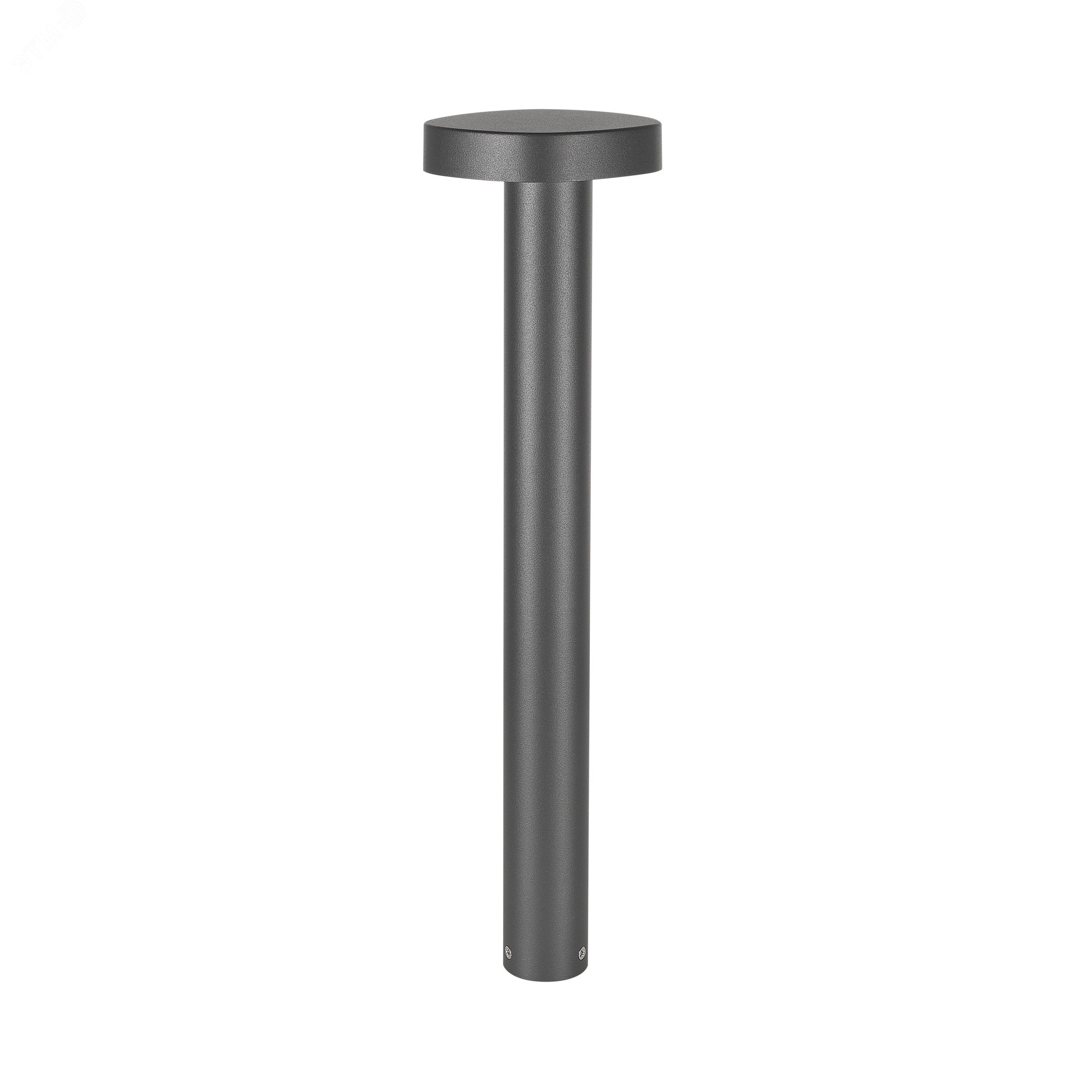 Светильник LGD-SWAMP-BOLL-H500-7W Warm3000 (GR, 93 deg, 230V) (ARL, IP65 Металл, 3 года)