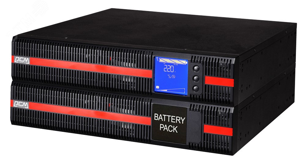 Источник бесперебойного питания Online MRT 10000 Ва/ 10000Вт 1/1 Rack Клеммы USB, RS-232, SNMP, без АКБ
