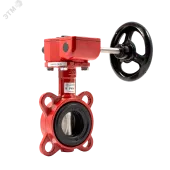 Затвор дисковый поворотный ЗПТС-FL (W)-3-150-MDV-HT DN 150 PN 16 м/ф (с редукт.)