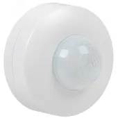 Датчик движения ДД 027 белый 1200Вт 360гр 12м IP20 IEK