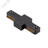 Коннектор черный (пластик) I-обр.PTR P CI-BL