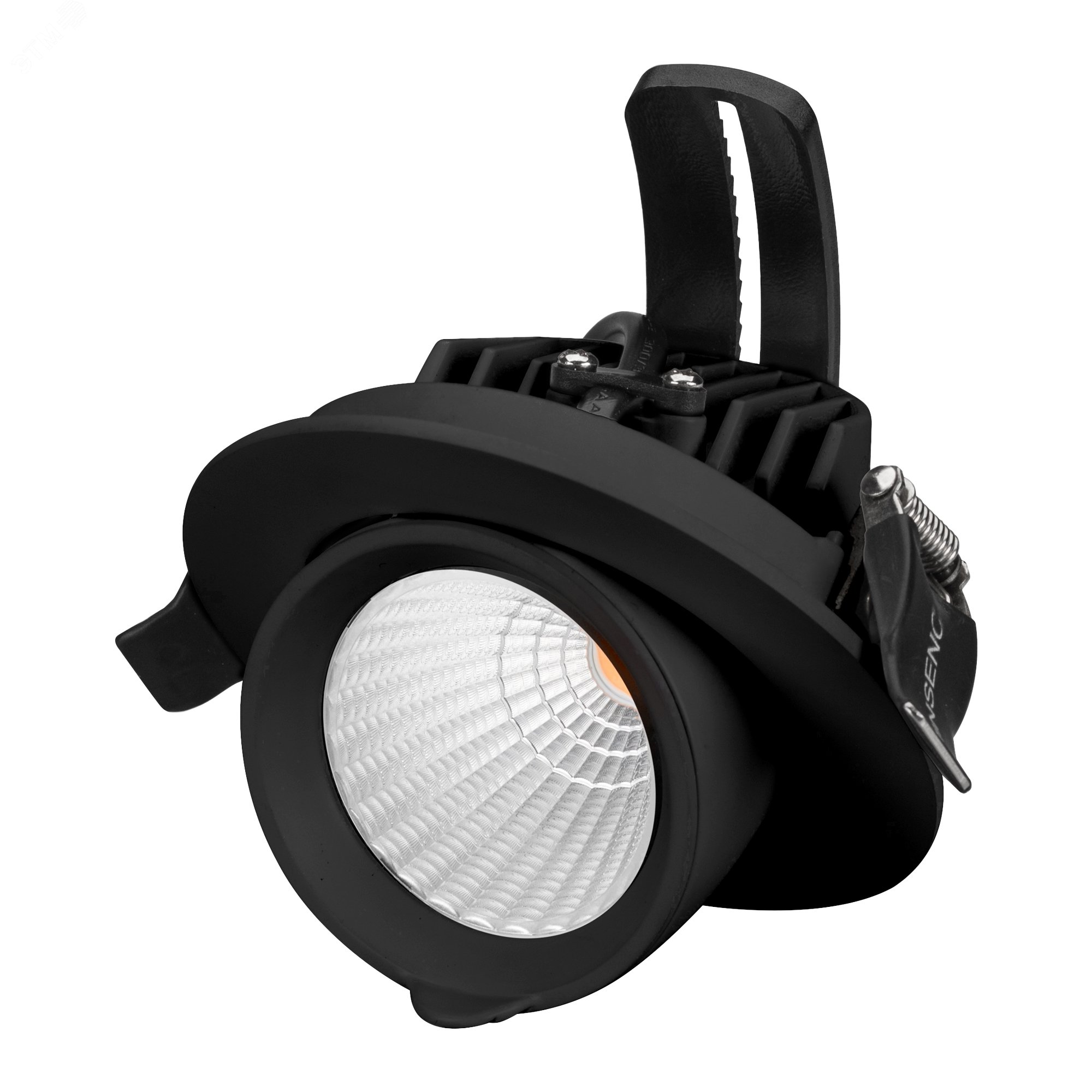 Светильник LTD-EXPLORER-R100-12W Warm3000 (BK, 38 deg, 230V) (, IP20 Металл, 3 года)