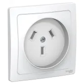 BLANCA скрытой установки розетка силовая 2р+n, 32а, 250в, белый