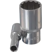 Головка торцевая глубокая 12-гранная 1/2''DR, 12 мм