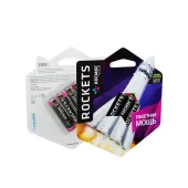 Батарейка  LR03 (AAA) 1.5V Alkaline 4BL Rockets