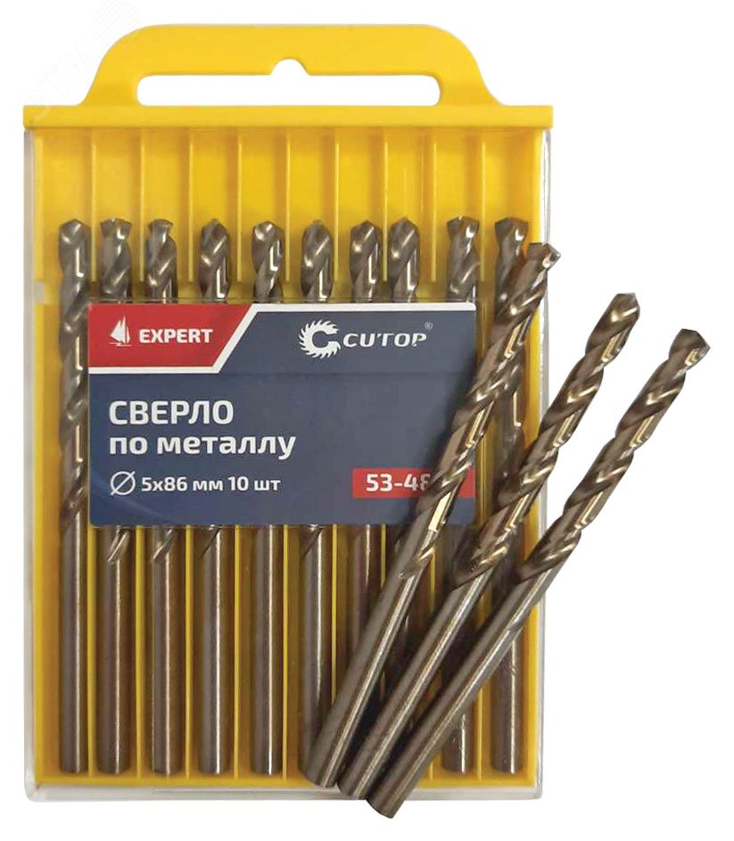 Сверло по металлу Cutop EXPERT, 1.5х40 мм (10 шт)