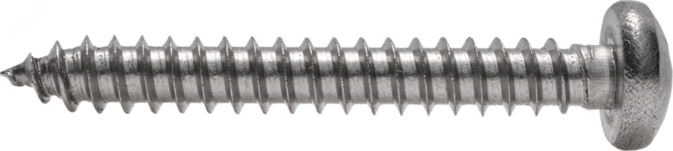 Саморез с полукруглой головкой DIN 7981  3,9x 38 A2