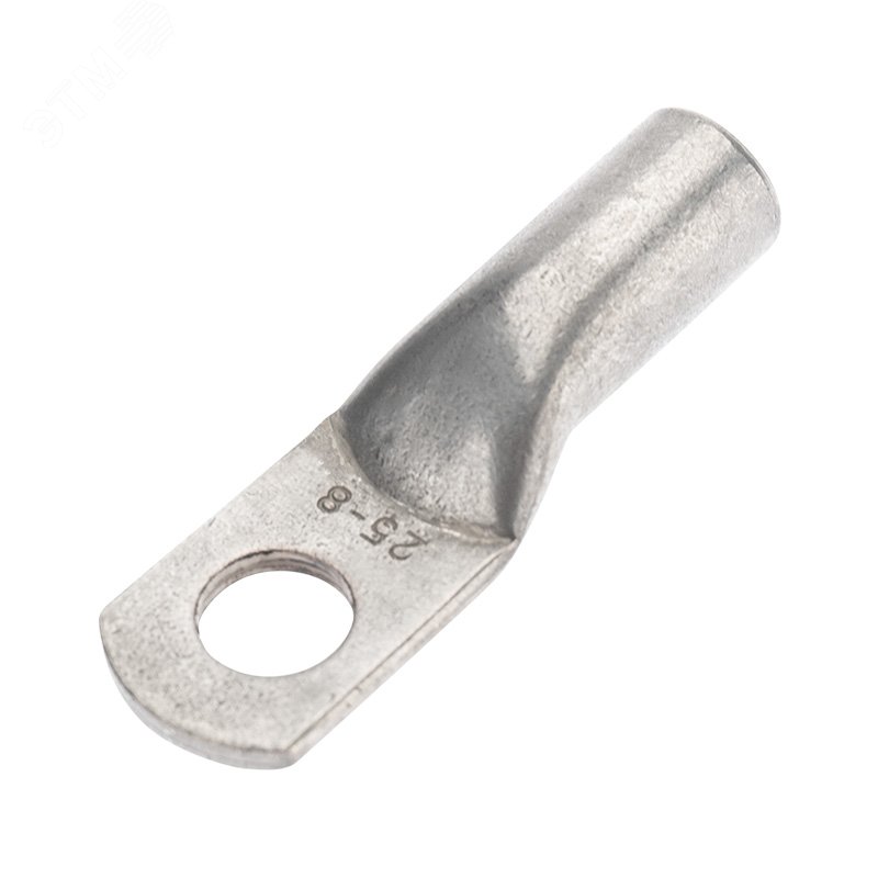 Наконечник медный луженый ТМЛ-Р 25–8 (25кв мм - 8мм) 100шт, REXANT