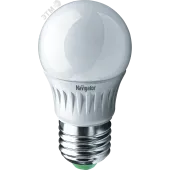 Лампа светодиодная LED 5вт E27 теплая шар
